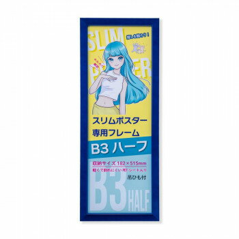 Other - スリムポスターフレーム　C920　B3ハーフ　ブルー　33L092C0904