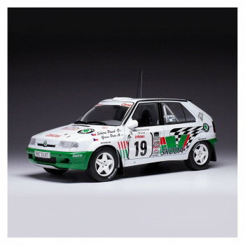 イクソモデル B シュコダ フェリシア キットカー 95 ツールドコルス 1/18スケール 19 P.Sibera/P.Gros 18RMC149B