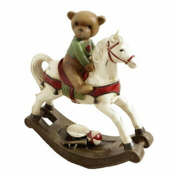 オブジェ 置物 ディスプレイ ロッキングホース＆クマ 1305LFE012(3)