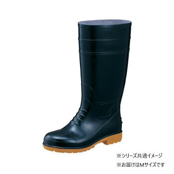 福山ゴム工業　長靴 ガロア 1　M ブラック BB14700