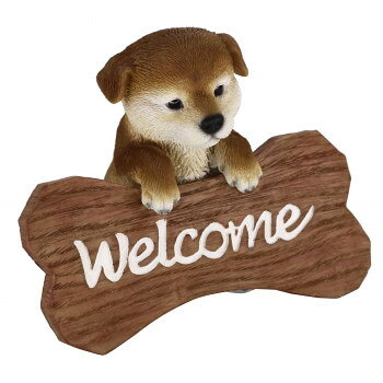 ドッグオーナメント 秋田犬 welcomeサイン 14231