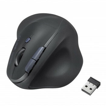 Ball Type Mouse - サンワサプライ 静音ワイヤレスエルゴノミクスマウス MA-EWBS513BK