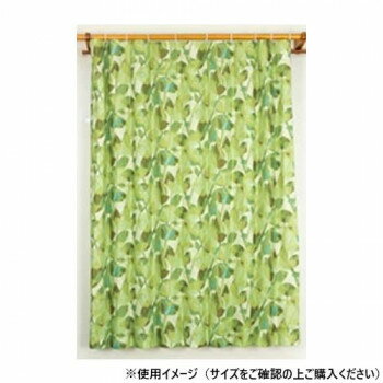 Arie(アーリエ) 間仕切カーテン ラウンドリーフ 60-110×135 G 546679000135035