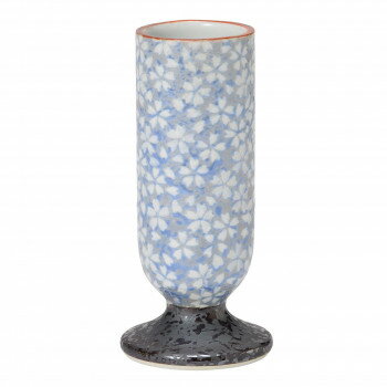 祈愛(きあら)五具足 有田焼桜小紋ブルー 32G70000a1072