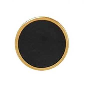 Dressmaking Materials - ミササ 飾りボタン 20mm×2ヶ BK MB-530