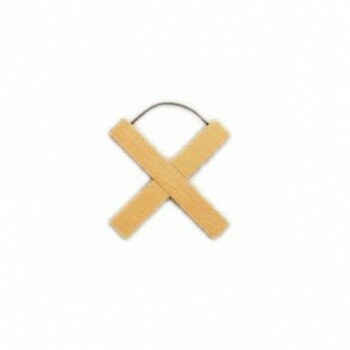 佐藤金属興業 木製クロスなべ敷 小