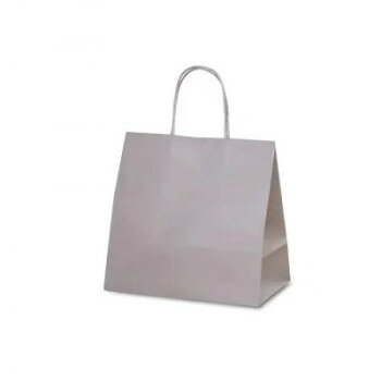 マットバッグ(MSワイド)手提袋 グレー 1780 10枚