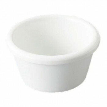 福井クラフト　メラミンφ7.1プレーンスフレ白グロス 75006530