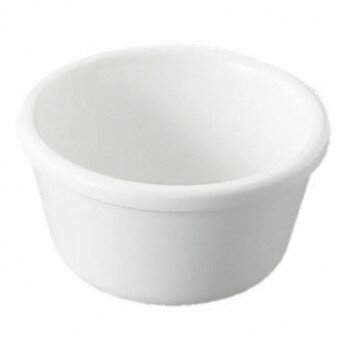 福井クラフト　メラミンφ8.5プレーンスフレ白グロス 75006550