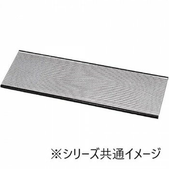 福井クラフト　耐熱36cm長角さざ波盛皿銀パール渕黒 83320480
