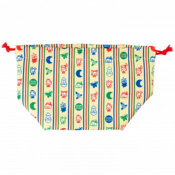 OSAMU GOODS(オサムグッズ) ランチ巾着 イエロー CKOS010-2