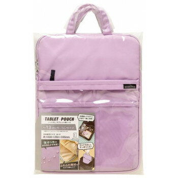 Clear Pocket タブレットポーチ Clear Pocket Purple パープル TP-CPK01