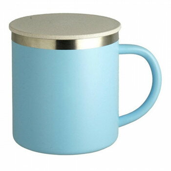 リビング NEW BE-SIDE蓋付マグカップ BL 350ml