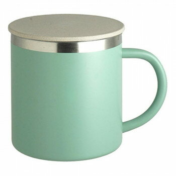 リビング NEW BE-SIDE蓋付マグカップ GR 350ml