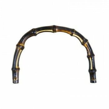 INAZUMA イナズマ 竹バッグ持ち手 2本手 (425)焼き焦茶 BB-21