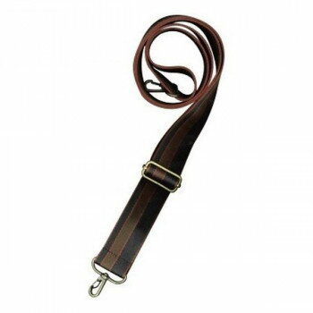 INAZUMA イナズマ ナイロンショルダー 全長約80〜140cm (265)黒/焦茶 YAT-7434