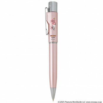 SNOOPY スヌーピー 75周年 はんこ付きボールペン スタンペンGノック式 Webオーダーパック ピンク TSK-10200