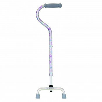 「北海道・沖縄・離島・一部地域へのお届けは別途送料を請求させていただきます。」「お客様都合でのキャンセルの場合、出荷前後にかかわらずキャンセル料などの手数料が発生いたしますので予めご了承ください。」「メーカーより取り寄せ商品のため、在庫状況によっては欠品・廃盤の可能性があります。あらかじめご了承ください。」4点杖で着地面積が広く、安定しているので、歩行が不安定な方、筋力低下や麻痺のある方におすすめの杖です。グリップ高さは65.5〜88cmまで調節可能なため、背の高い方から低い方まで使用できます。調節ボタンが左右に付いているので、足部分を回転するだけで簡単に切り替えができます。サイズ高さ65.5〜88cm(10ポジション)個装サイズ：64×24×17cm重量590g個装重量：645g素材・材質アルミニウム合金仕様両手・両側対応杖太さ:2.2cm(上部)、1.9cm(下部)生産国台湾fk094igrjs