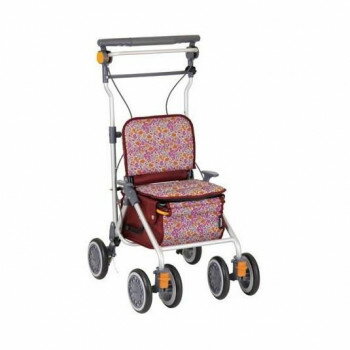 幸和製作所　テイコブ(TacaoF)　シルバーカー(ミドルタイプ)　カゴノアM　レッド・SLM05-RE SLM05-RE