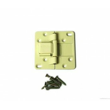 ハイロジック　17133　折戸金物　PH-404　ヒンジ　アイボリー　1個入