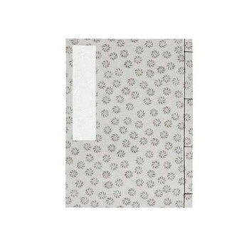 タカ印 芳名帳 紙表紙 7行罫 茶 31-133