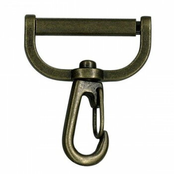 INAZUMA イナズマ ネジ式ナスカン 30mm用 2個入 アンティークゴールド AK-76-30AG