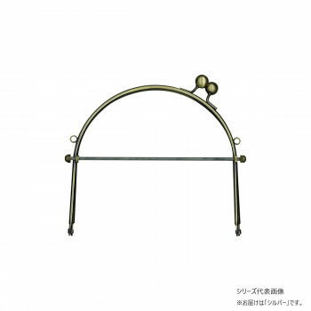 INAZUMA イナズマ がま口ベンリー 横幅約16cm シルバー BK-1052