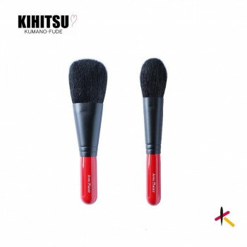 喜筆(kiHiTsu) アネモネ フェイスブラシ＆チークブラシセット