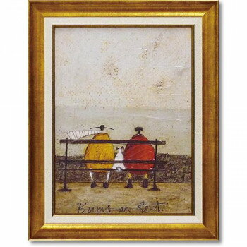 ユーパワー Sam Toft サム トフト アートフレーム 「ひと休み」 ST-08003