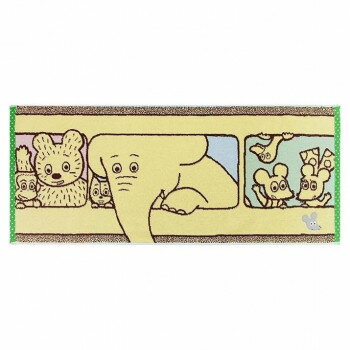 林(HAYASHI) フェイスタオル ねずみくんのチョッキ いってきます FL203500