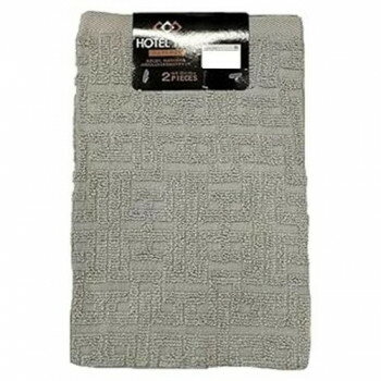 林(HAYASHI) フェイスタオル バラエティカラー5 2枚組 グレー FO801429