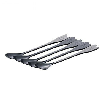 大黒工業　ロングマドラースプーン　(500本入)　黒　FST1902