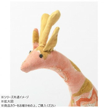 東京かんかん ブロックプリントアニマル キリン カーキ M24-2649KH