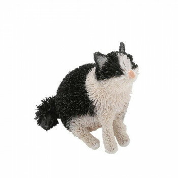 東京かんかん たわしアニマル 黒白ネコ M81-2598