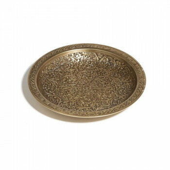 東京かんかん ブラスラウンドプレート ゴールド M31-0825GD