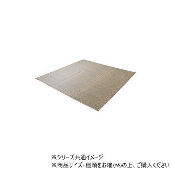 Mats - カーペット い草ラグ NCXリープ 180×180cm ベージュ 1071800022910