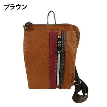 優美社　1868-00　キュービックコア （キュービックコア） 3WAYシザーバッグ ブラウン
