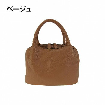 優美社　4J74-01　多機能ハンドバッグ ベージュ