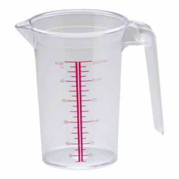 本間冬治工業　ポリカーボネイト　メジャーカップ　500cc　BMZ05500