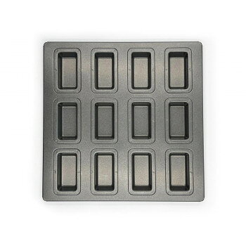 松永製作所　MBテフロン加工 スリムフィナンシェ天板12P MS182