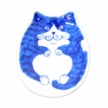 有田焼 ネコの箸置き ダミ猫