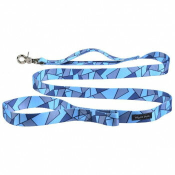 West Paw　ウェスト・ポウ　おでかけリード　ブルーフラクタル　L　LS053BLF