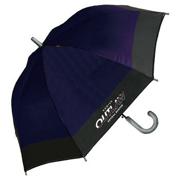 Umbrella - 中谷 長傘 UV スタイリッシュバイカラー ネイビー 956-015