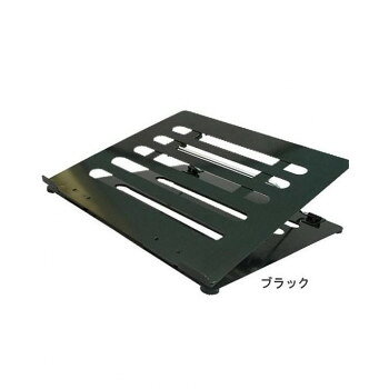 amex(アメックス)　ノートPCスタンド　角度調整タイプ　ブラック・AME-NPC01b