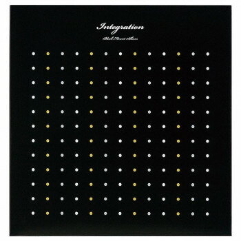 ナカバヤシ　100年台紙アルバムL10ビスインテグレーションブラック　LDH-1001-D