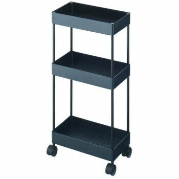 C-521 コンパクトサイドワゴン ハイタイプ ブラック 15210