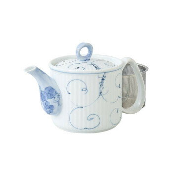 60190 波佐見焼 唐草ぶどう SS軽量ポット 350ml