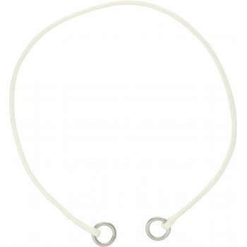 プロ用訓練リード　ショードッグ専用　パラシュートカラー　50cm　白 030223