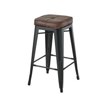 東谷 ハイスツール ブラウン PC-252BR