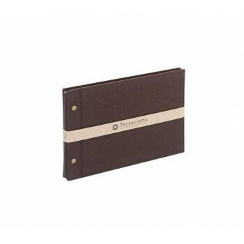 ナカバヤシ テラコッタ フリーアルバム A5　ブラウン・TER-A5F-120-BR